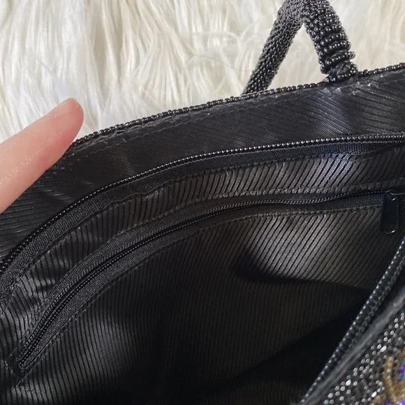 [ Vintage ] Floral Beaded Purse - Picture 7 of 15